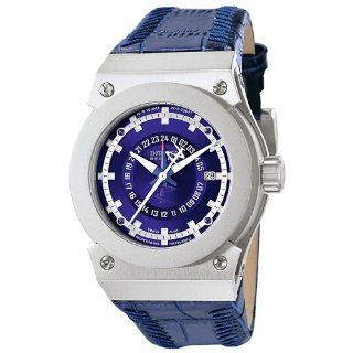 Invicta Midsize F0022 Akula Collection Russian Diver Blue Leather Watch Invicta Watches