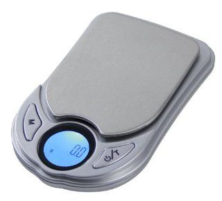 American Weigh Scale Pv 650 Digital Gram Pocket Scale, Silver, 650x0.1 G Health & Personal Care