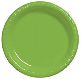 Premium 9 inch Plastic Plates, Fresh Lime  Party Plates 