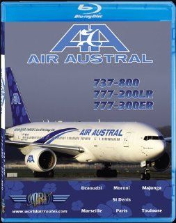Air Austral Boeing 737 800, 777 200LR & 777 300ER [Blu ray]  , Just Planes Movies & TV