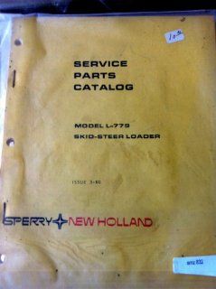 1980 New Holland L 778 Skid Steer Loader parts Manual 
