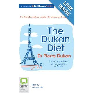 The Dukan Diet Dr. Pierre Dukan, Nicholas Bell 9781743159064 Books