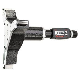 Starrett 780XTZ 9 3 Point Contact 1/4 12 Inch Range, Fixed Anvil Electronic Internal Micrometer Outside Micrometers