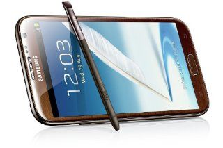 Samsung Galaxy Note Ii Note 2 N7100 Brown 5.5" Super Amoled , Quad core ,S pen Gift for Everyone Fast Shipping Cell Phones & Accessories