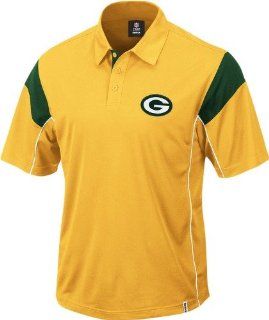 Green Bay Packers Reebok NFL Victory Yellow Polo Shirt  Sports Fan Polo Shirts  Sports & Outdoors