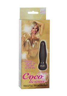 California Exotics Coco Licious Hide and Play 2.5 Inch Pocket Massager, Waterproof, Black Health & Personal Care