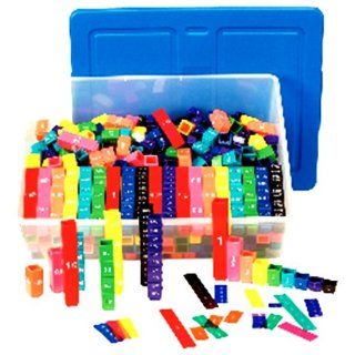 ETA hand2mind Fraction Tower Cubes Classroom Basics Kit (Set of 765)