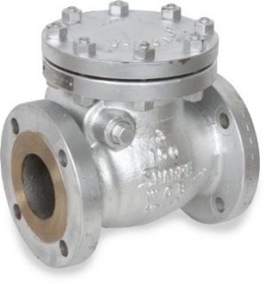 Sharpe Valves 25114 Series Cast Steel Swing Check Valve, Class 150, 2 1/2" Flanged Industrial Check Valves