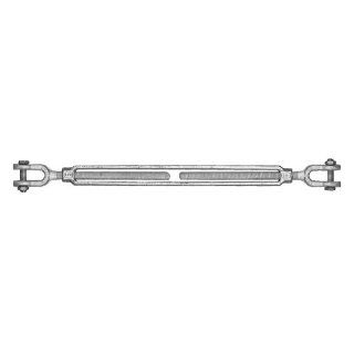 Campbell 788 G Jaw and Jaw Turnbuckle, Drop Forged Carbon Steel, 12 3/4" Length, 2200 lbs Capacity Pulling And Lifting Turnbuckles