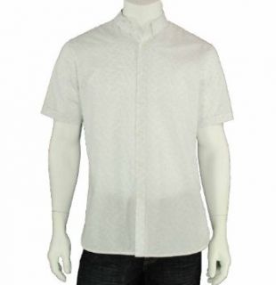 Alfani Floral White Pure Button Down Shirt Size 2XL at  Mens Clothing store