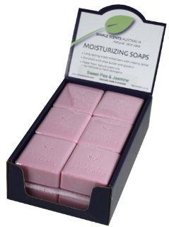 French milled Sweet Pea & Jasmine wrapped natural soap (12 bars) Health & Personal Care