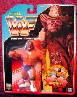 WWF Macho Man Randy Savage Wrestling Action Figure WWE WCW ECW Toys & Games