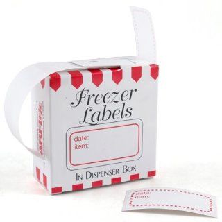 Freezer Labels   Red Border  Kitchen Products  Kitchen & Dining
