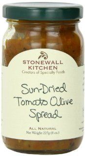 Stonewall Kitchen Spread, Sun Dried Tomato Olive, 8 Ounce  Sandwich Spreads  Grocery & Gourmet Food