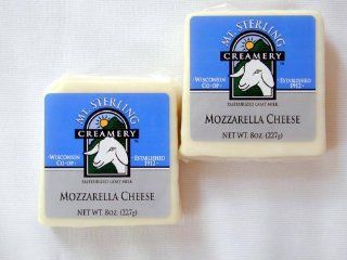 Goat Milk Mozzarella Cheese   Four 8 oz. Packages  Grocery & Gourmet Food