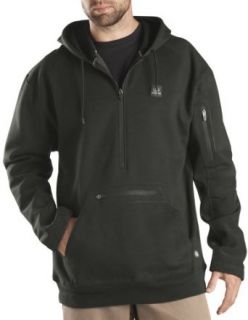 Dickies   TW769 Storm Fleece Quarter Zip Pullover, Size 5X Large, Color Dark Gray at  Mens Clothing store