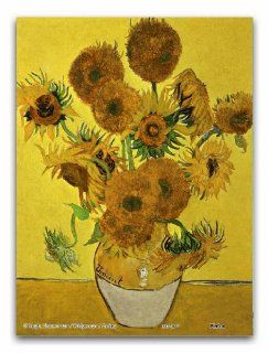 Pintoo   P1001   Gogh, Vincent van   Sunflowers, 1888   150Piece mini Plastic puzzle Toys & Games