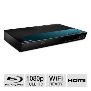 Sony Blu ray Disc Player With Full HD 1080p Resolution, Built in 2.4 GHz Sony Super Wi Fi, DVD Upscaling to Near HD Quality, Access to the Sony Entertainment Network, Dolby TrueHD & DTS HD Master Audio, Front Panel USB Media Player, Digital Coaxial Aud