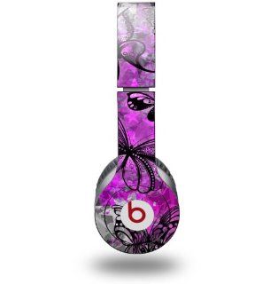 Butterfly Graffiti Decal Style Skin (fits Beats Solo HD Headphones   HEADPHONES NOT INCLUDED) Electronics