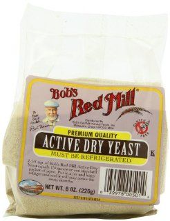 Bob's Red Mill Active Dry Yeast, 8 Ounce Packages (Pack of 8)  Bob S Red Star Yeast  Grocery & Gourmet Food