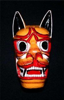 Hand Carved Decorative Mask Original Art Wood Sculpture WM_TIGER_MD1   Wall Sculptures