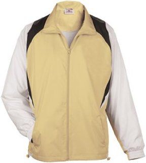 Teamwork Youth Water Repellent Progression Jacket 774 VEGAS GOLD/WHITE/BLACK YL  Sporting Goods  Sports & Outdoors