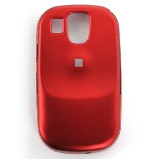 Samsung Flight A797 Rubber Snap On Cover Case (Red) Cell Phones & Accessories