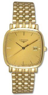 Longines Prestige 18kt Mens Luxury Swiss Watch Gold Dial Date 18k L4.776.6.32.6 at  Men's Watch store.