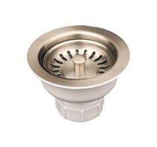 Whitehaus RNW35L ORB 3 1/2 Inch Basket Strainer for Deep Fireclay Applications, Oil Rubbed Bronze   Sink Strainers  