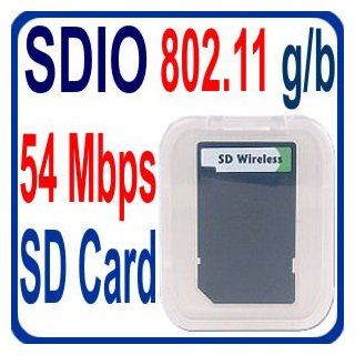 SDIO 802.11g/b 54Mbit Wireless LAN SD Card for PDA & Mobile Devices Computers & Accessories