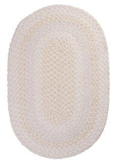 Blokburst Braided Kids Cloud White 10' Round Colonial Mills Rug (   Area Rugs