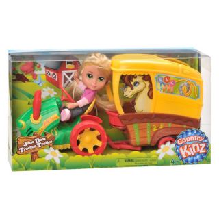 Country Kinz Jane Dear Tractor Set   Playsets