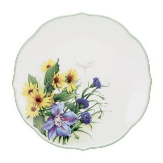 Lenox Floral Meadow Sunflower Dinner Plate   Set of 4   Dinner Plates