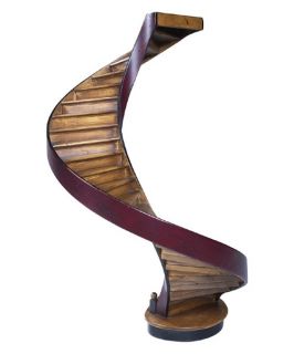 Authentic Models 19.25H in. Grand Staircase Model   Sculptures & Figurines