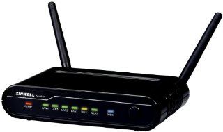 Zinwell 300Mbps Wireless 802.11 b/g/n Indoor AP Router (Black) Electronics