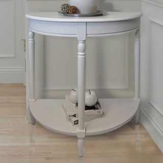 Convenience Concepts French County Entryway Table   White   Console Tables