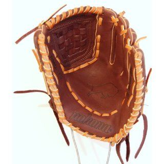Nokona AMG175 BFO CW 12 Inch Closed Web Buffalo Hide Baseball Glove (Right Handed Throw)  Baseball Outfielders Gloves  Sports & Outdoors