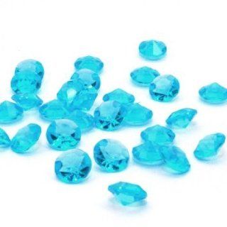 Jelly BeadZTM Mini Pirate Gems   10mm   AQUA BLUE