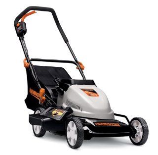 Remington 18A 212B783 19 Inch 24 Volt Cordless Electric Side Discharge/Mulching/Bagging Lawn Mower With Single Level Height Adjust & Removable Battery  Walk Behind Lawn Mowers  Patio, Lawn & Garden