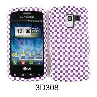 Cell Phone Snap on Case Cover For Lg Enlighten Optimus Slider Vs700    3d Embossed Cell Phones & Accessories