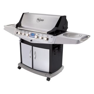 Blue Ember IQ 4 Burner 79K BTU Stainless Steel LPGas Grill with FREE Tool Set   Gas Grills