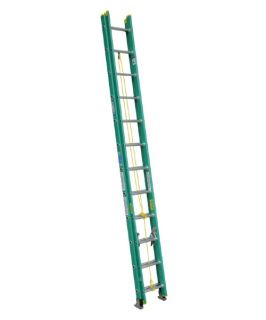 Werner D5924 2 24 ft. Fiberglass Extension Ladder   Ladders and Scaffolding
