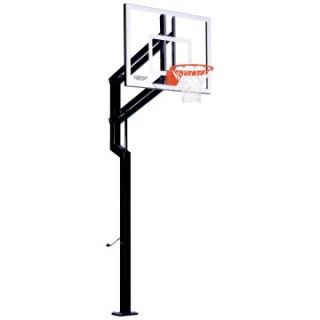 Goalsetter Champion Basketball System   48 Inch Backboard   In Ground Hoops