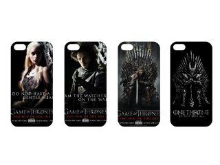 Wholesales 4pcs Game of Thrones Fashion Hard Back Case Cover Skin for Iphone 5 5s 5g 5th Generation i5got4001 Cell Phones & Accessories