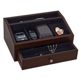 Reed & Barton Jackson Jewelry Valet   12W x 5H in.   Mens Jewelry Boxes