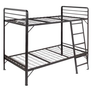 39 in. Angle Iron Bunk Bed with No Sag Springs   Bunk Beds