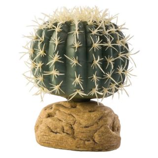 Exo Terra Barrel Cactus Terrarium Plant   Reptile Supplies
