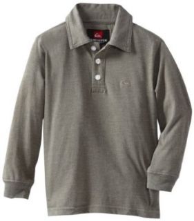 Quiksilver Boys 2 7 Sulser, Charcoal, 5/Small Polo Shirts Clothing