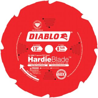 Diablo HardieBlade Circular Saw Blade   12 Inch, 8 PCD, For Cutting Fiber
