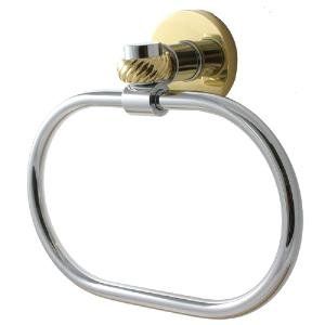 Allied Brass 2016 SGD Satin Gold Continental Towel Ring